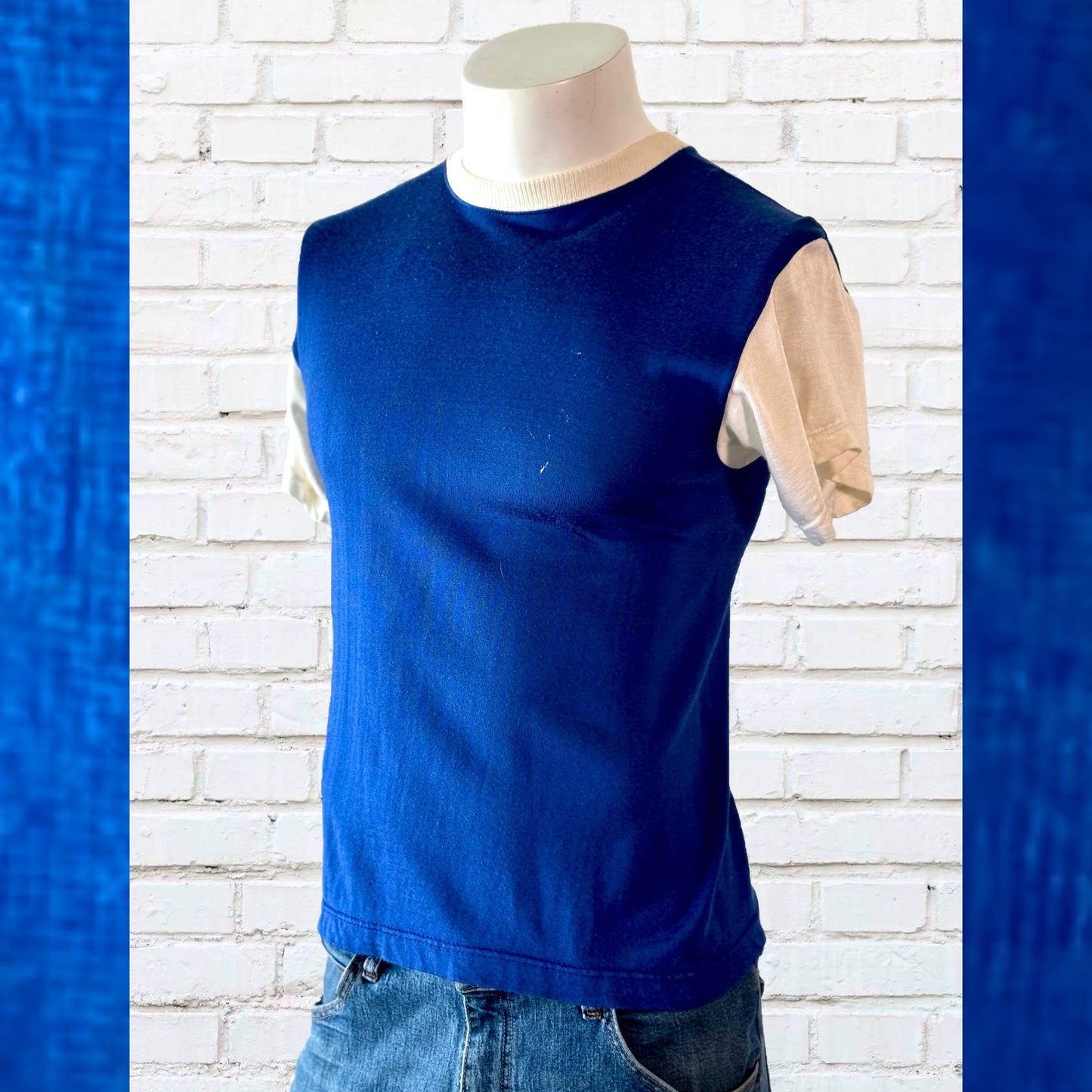 1950s New York Neptune Meter T-Shirt - Minor Paint Spots