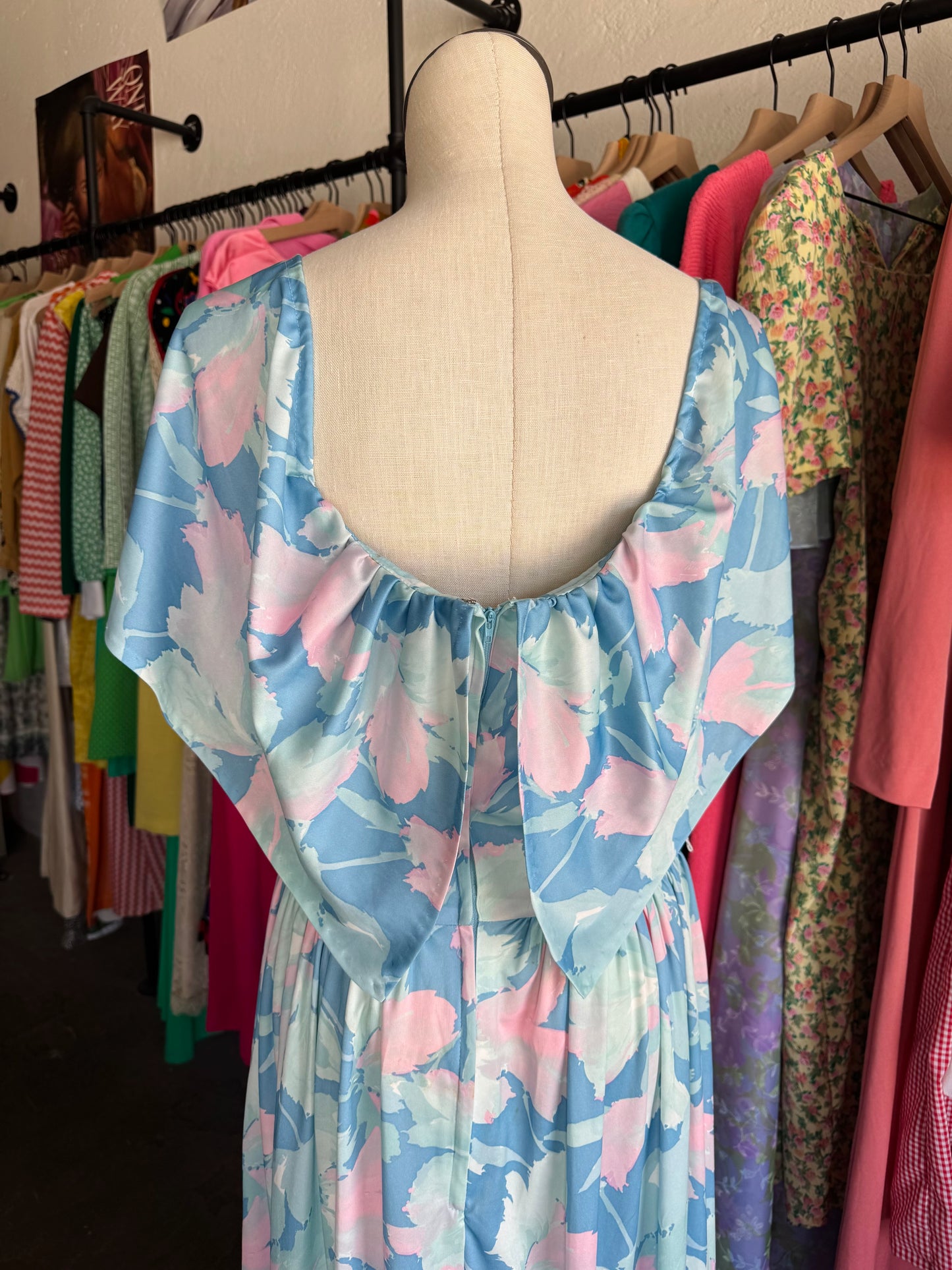 1970s JCPenney Pastel Dress
