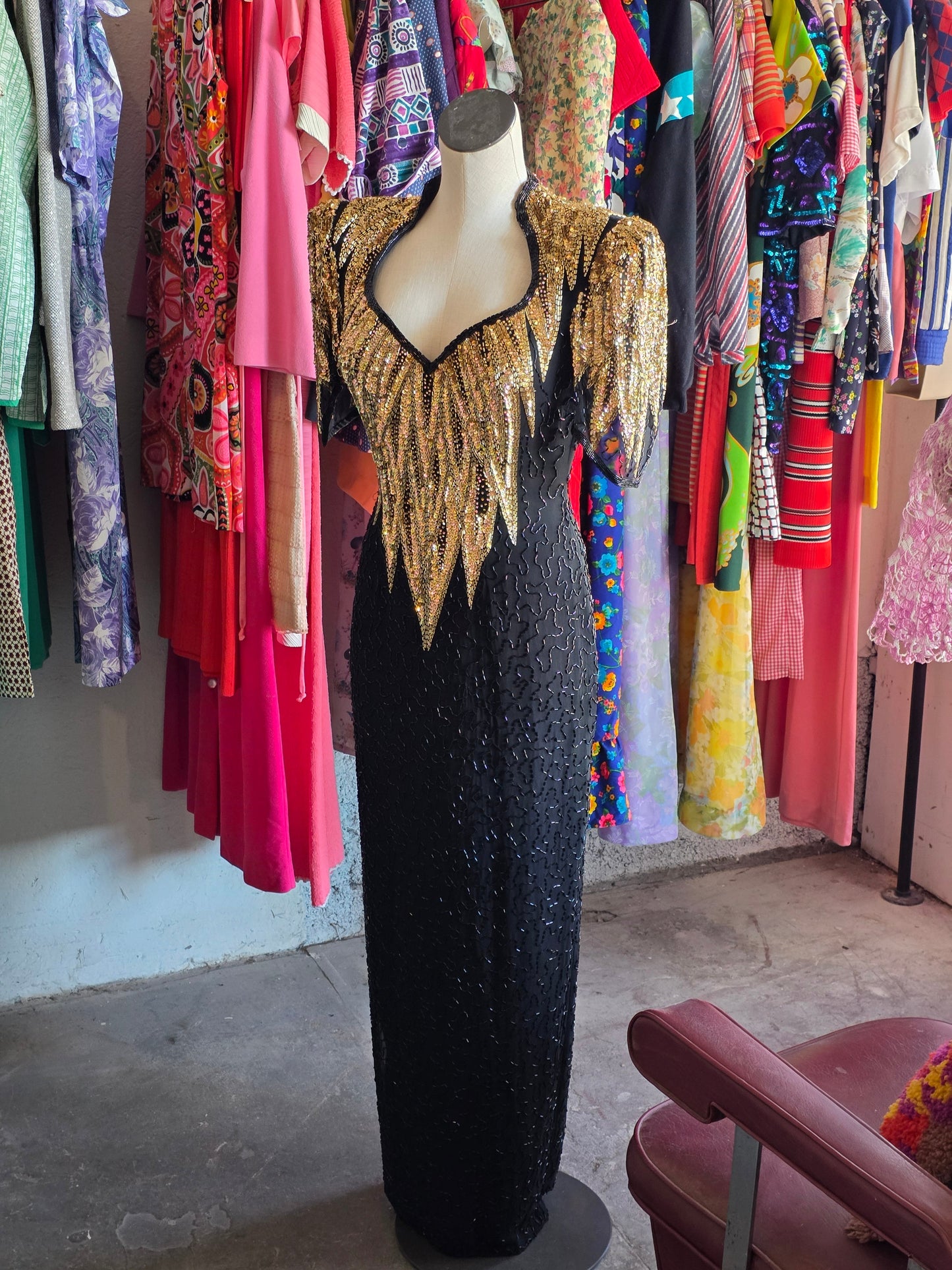 1980s Alyce Designs Pageant Dress