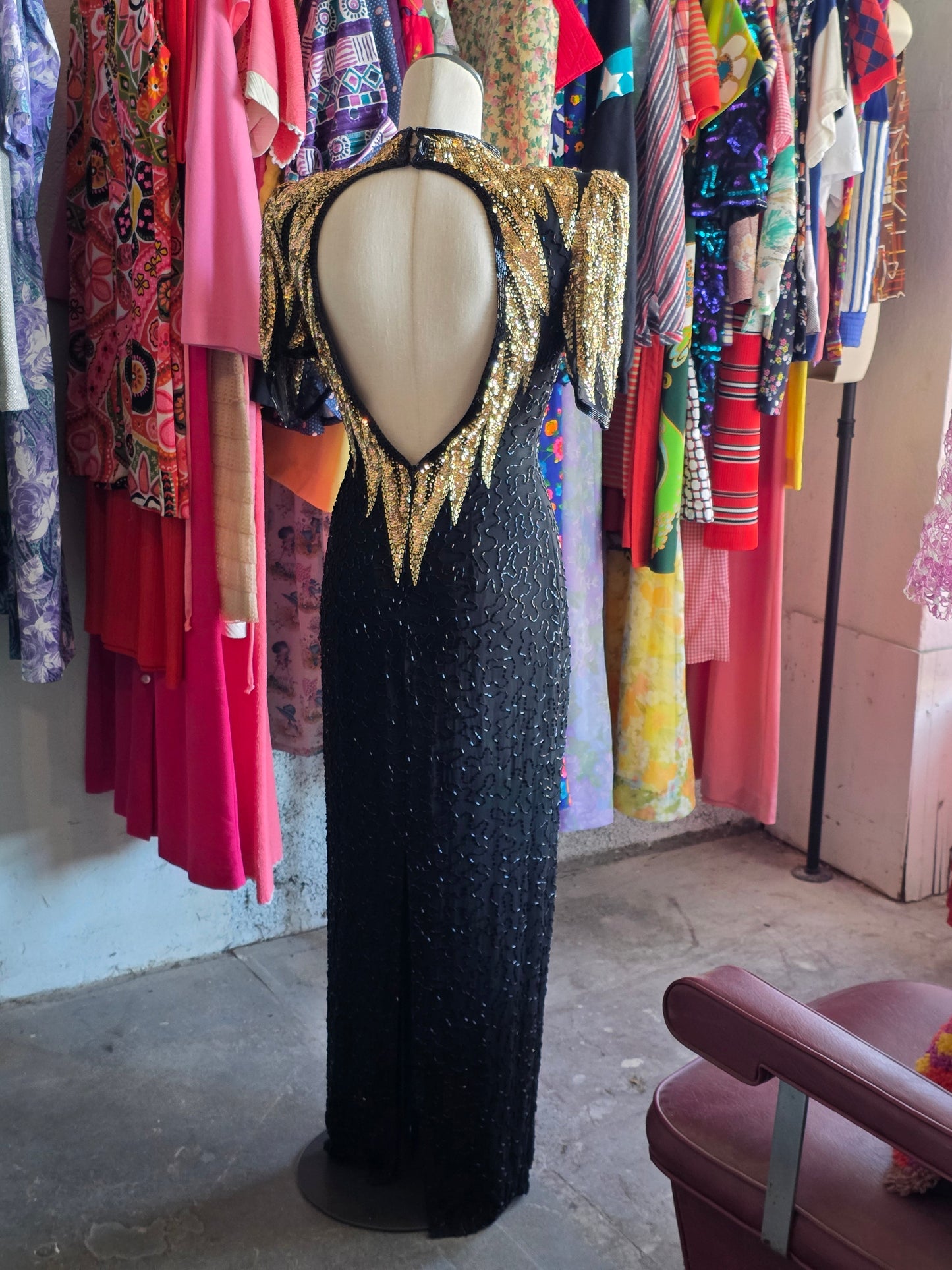 1980s Alyce Designs Pageant Dress