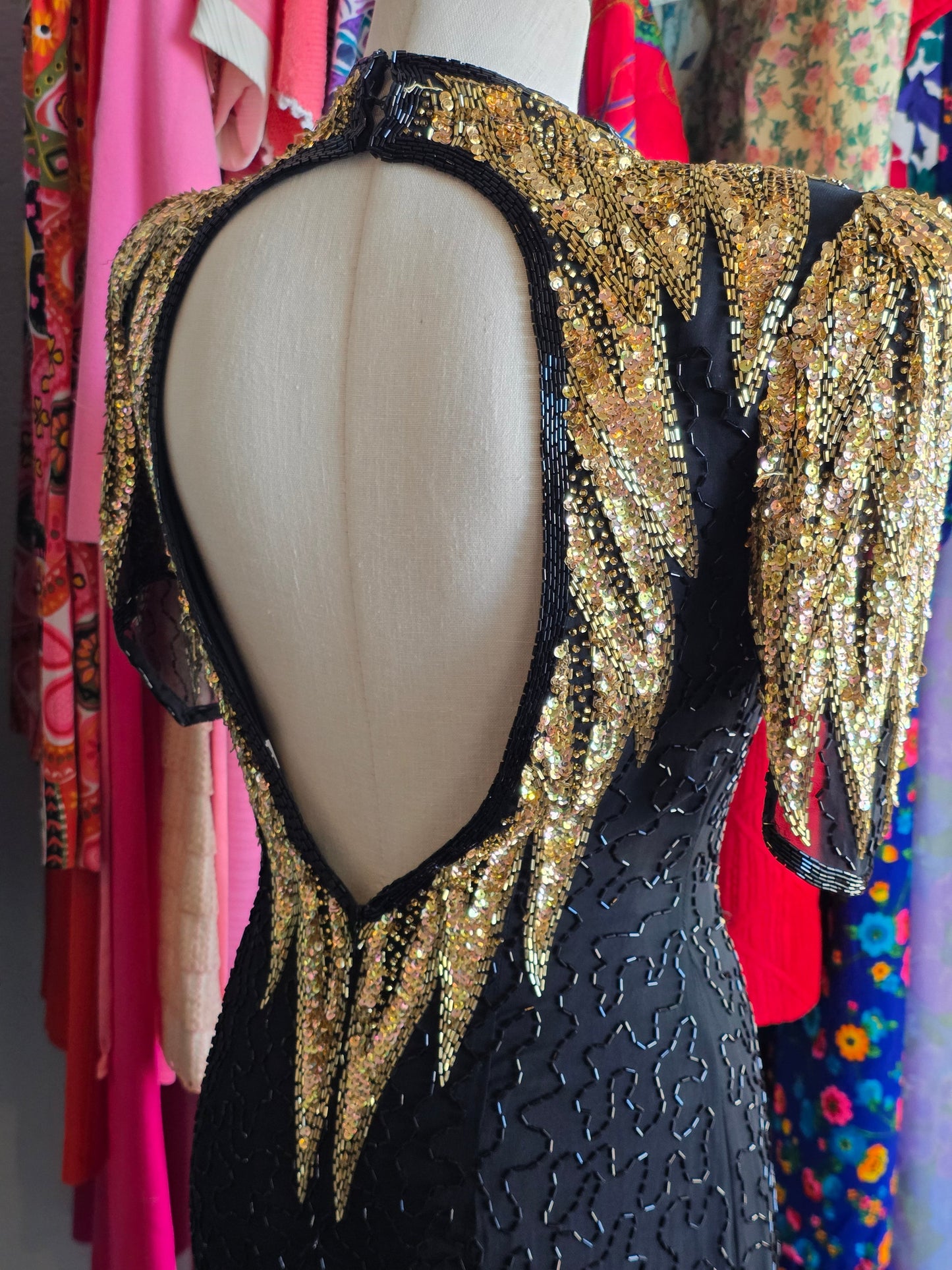 1980s Alyce Designs Pageant Dress