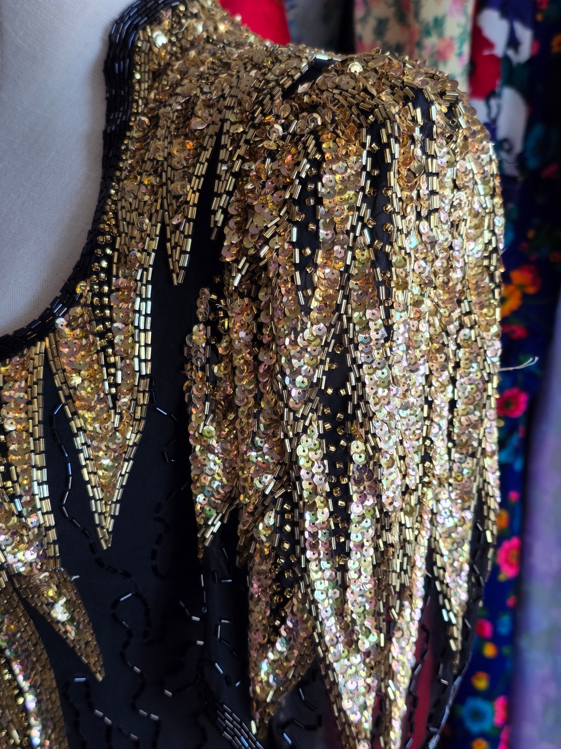 1980s Alyce Designs Pageant Dress