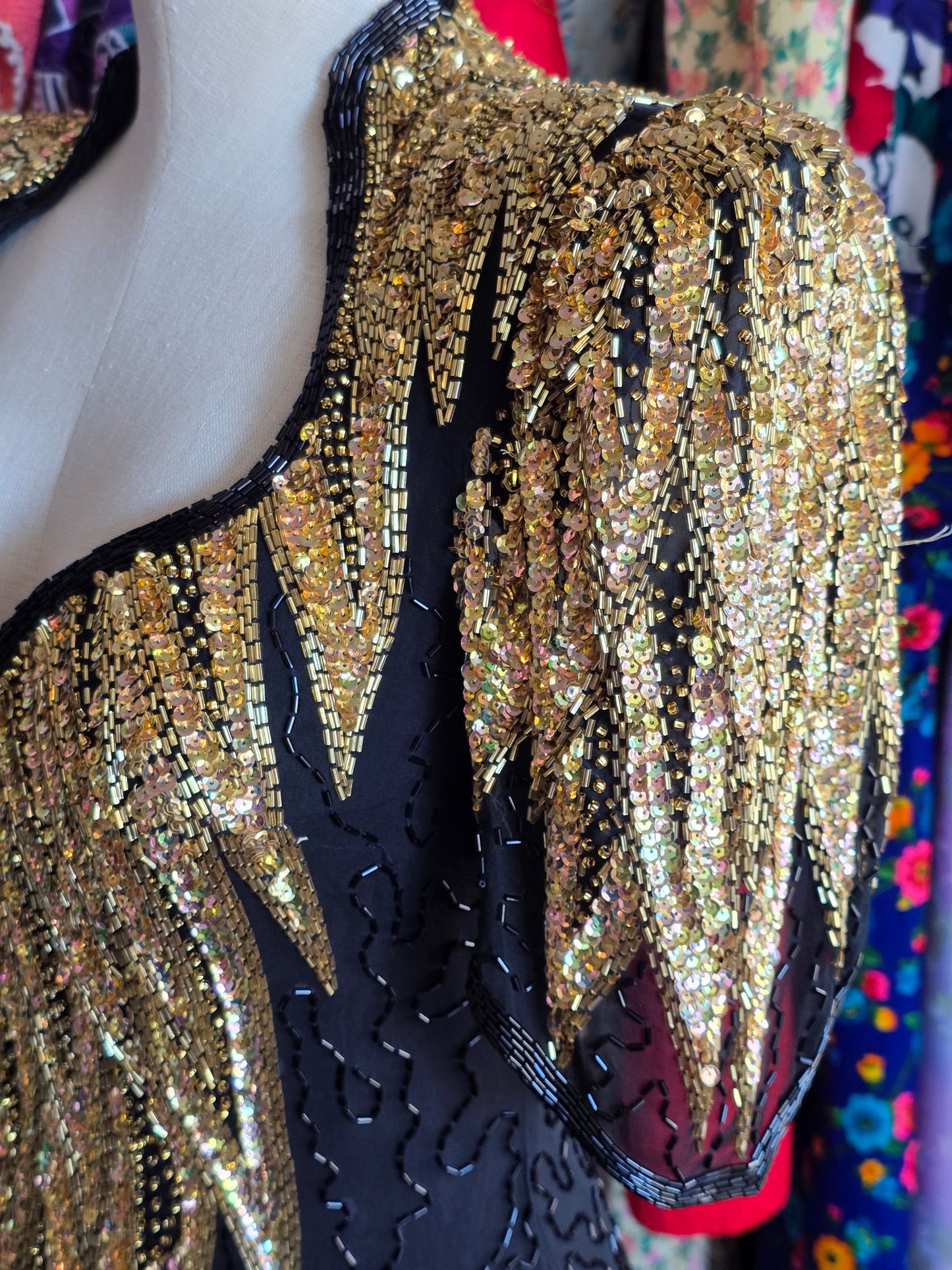 1980s Alyce Designs Pageant Dress