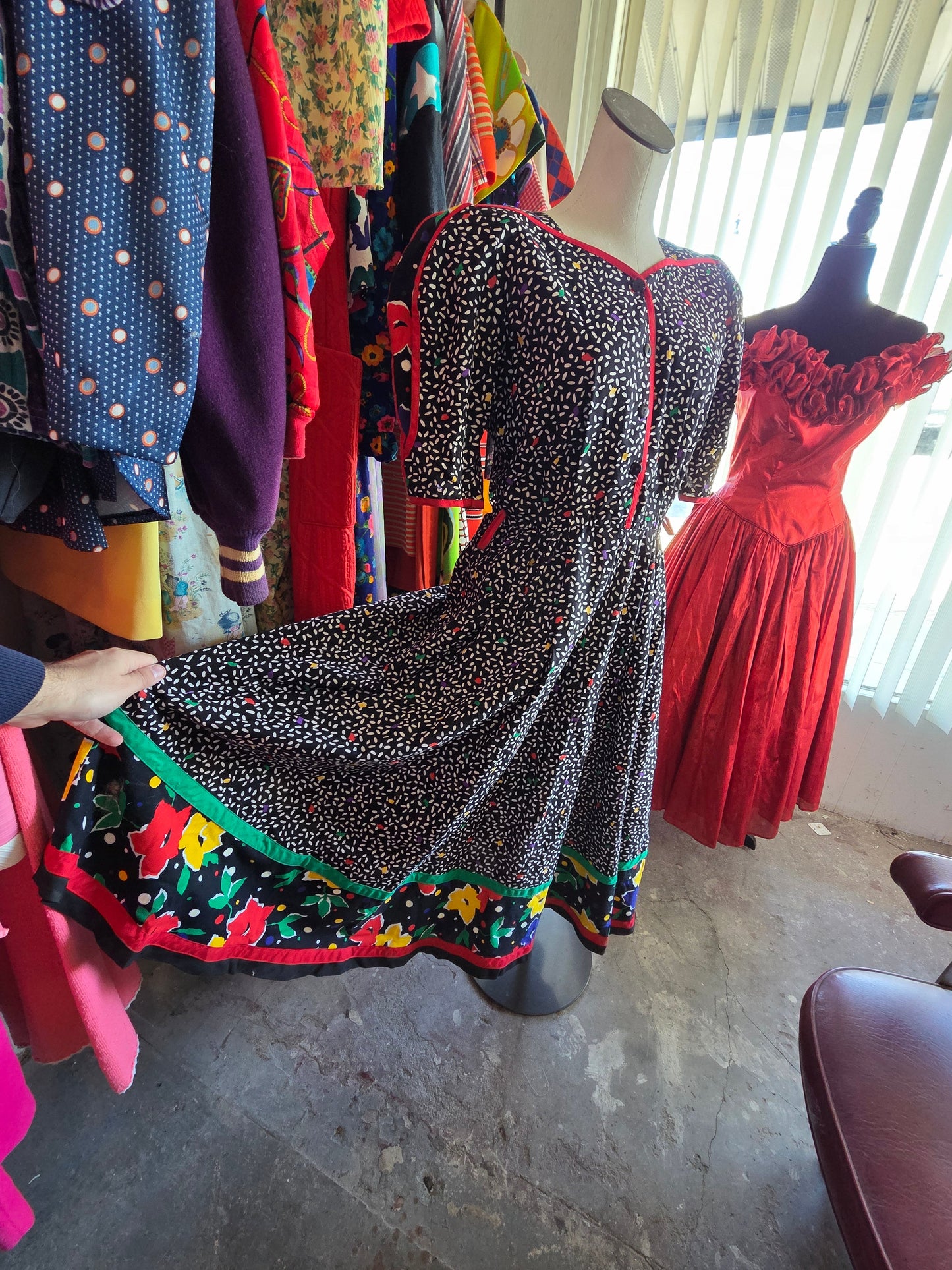 1980s Choon California Funky Dress