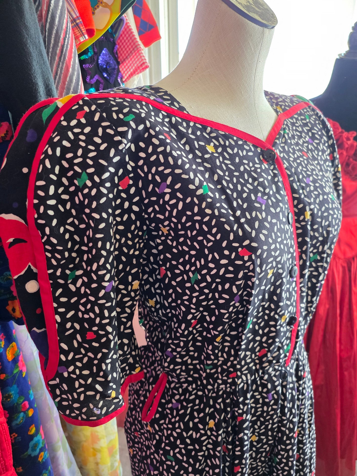 1980s Choon California Funky Dress