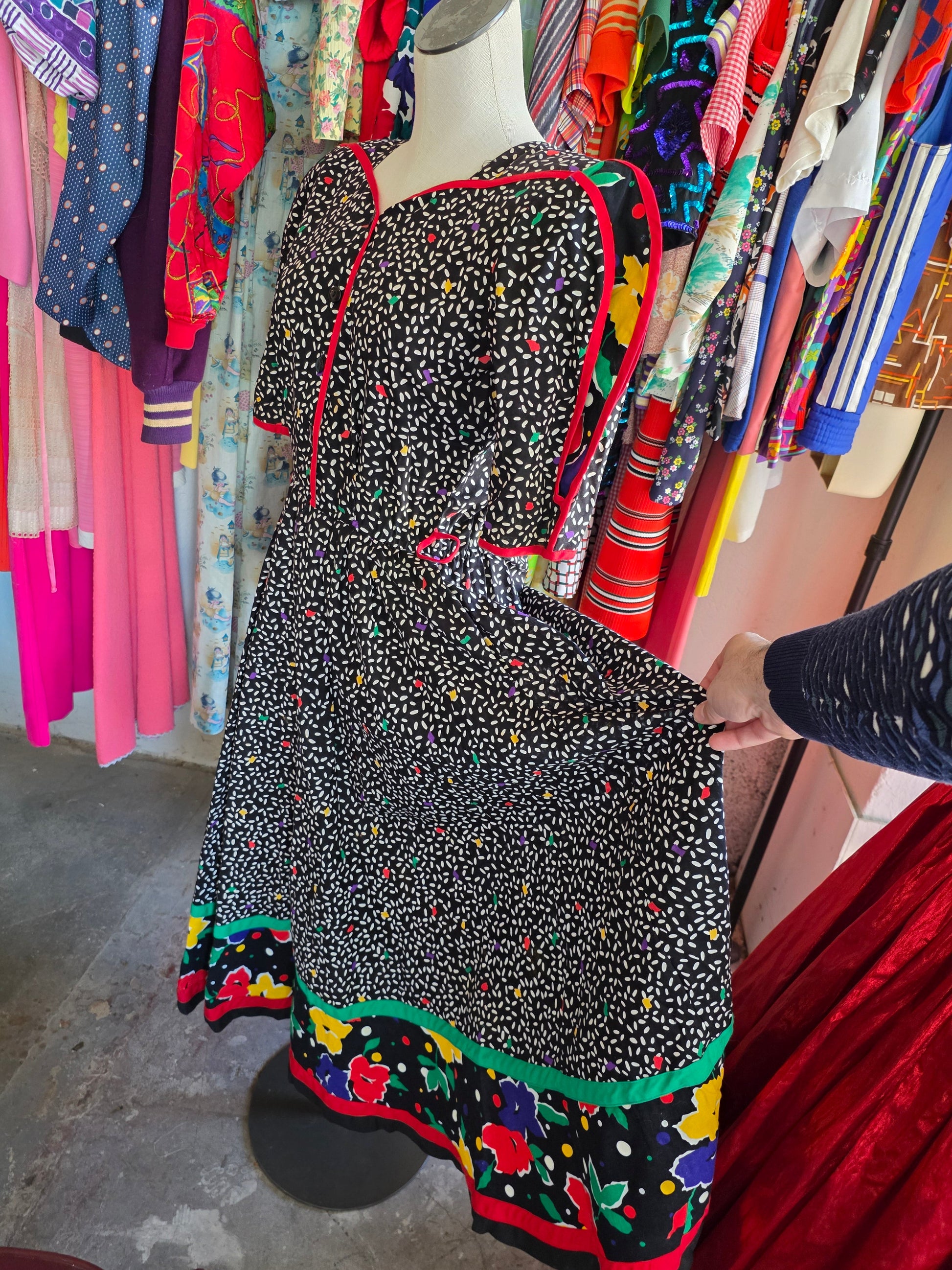 1980s Choon California Funky Dress