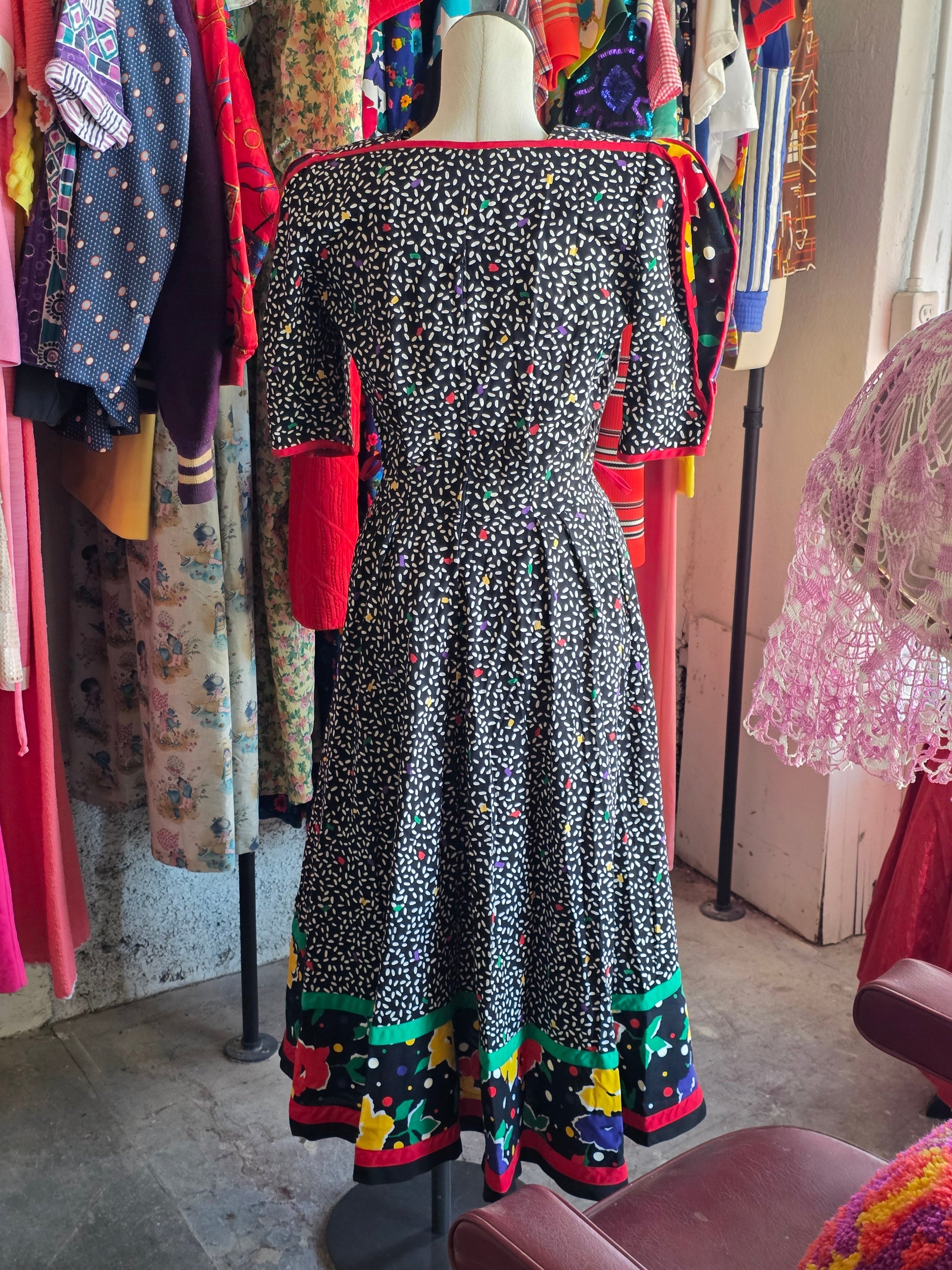 1980s Choon California Funky Dress