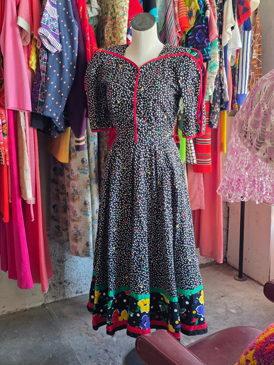 1980s Choon California Funky Dress