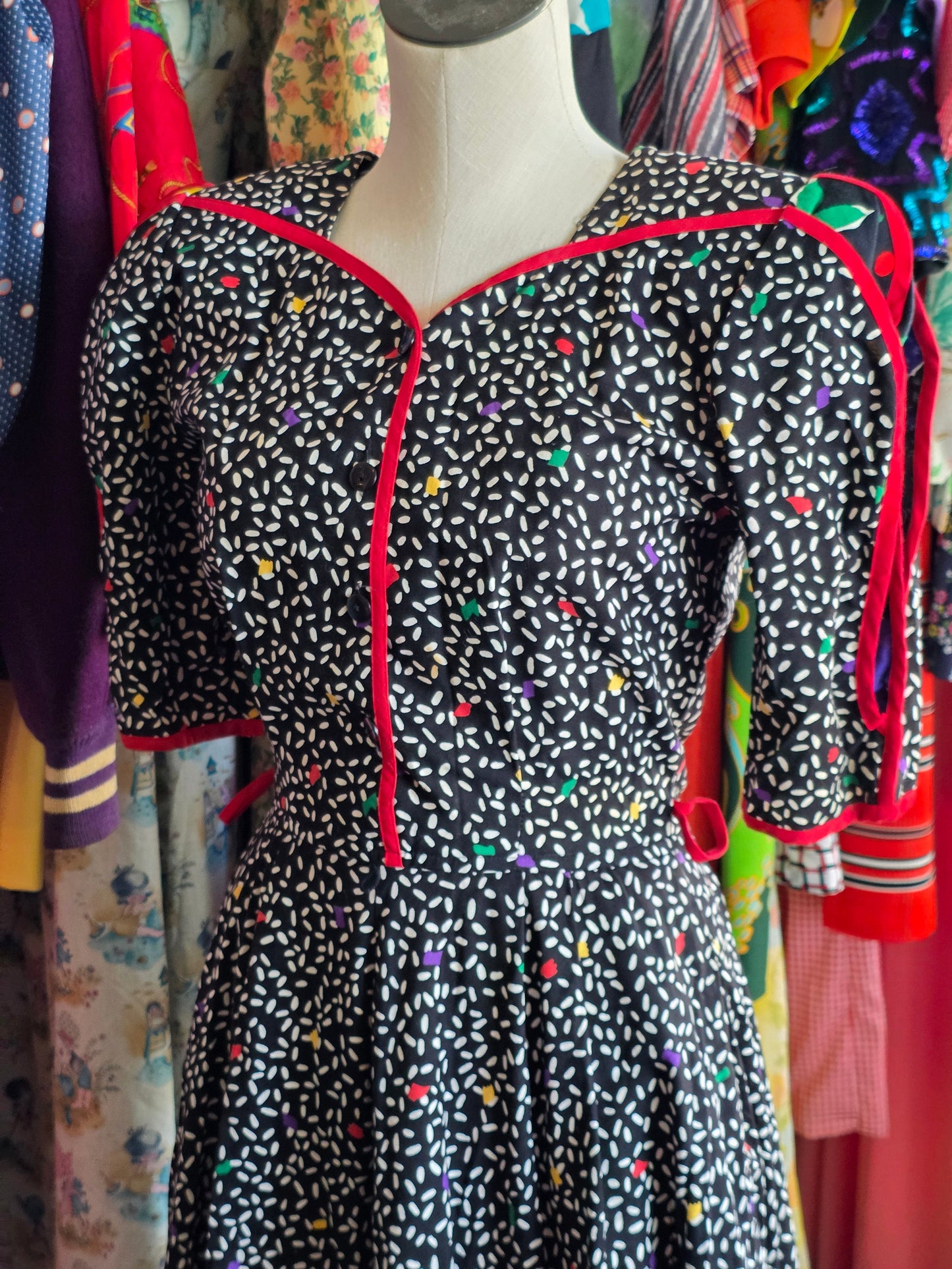 1980s Choon California Funky Dress
