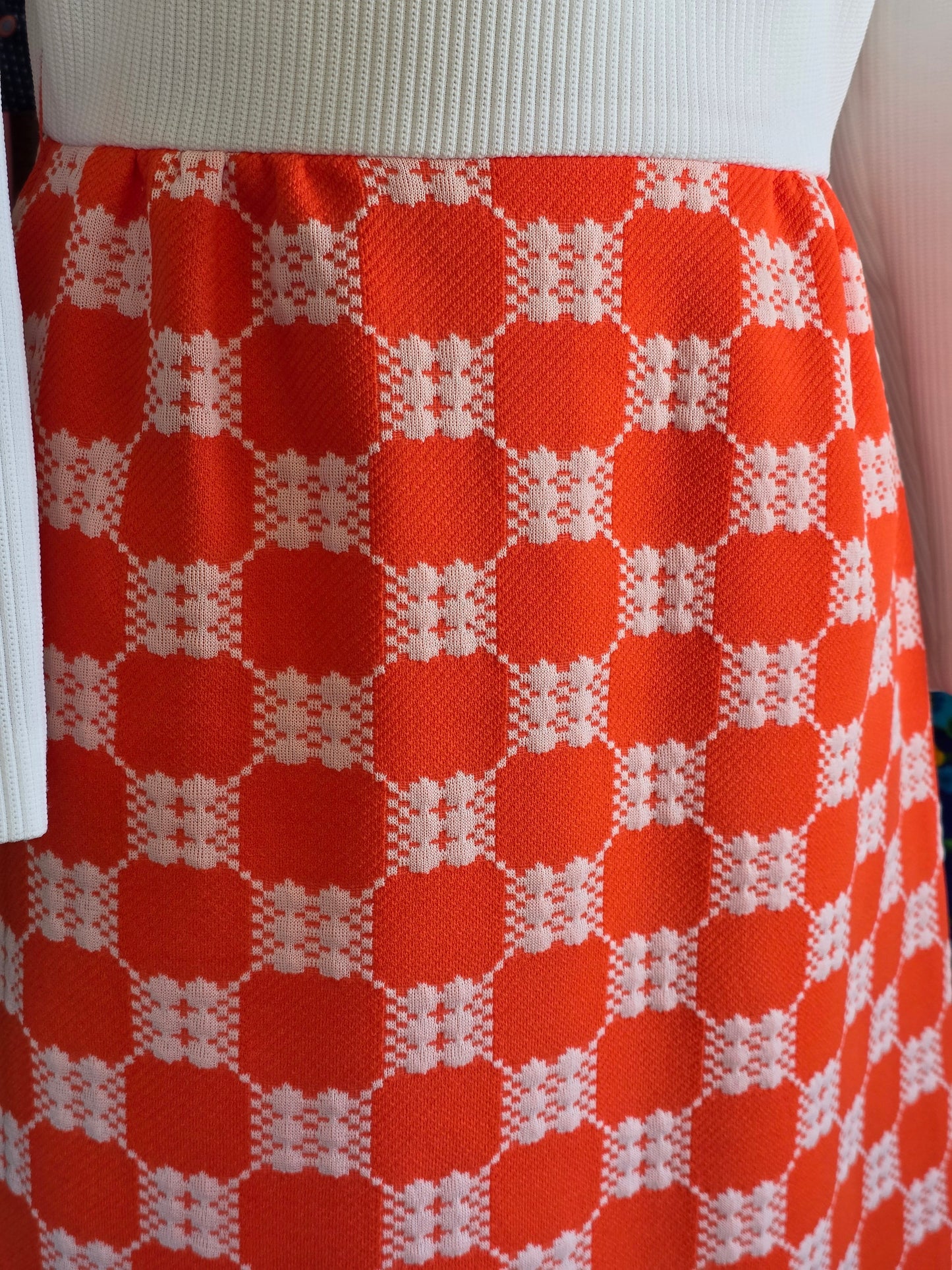 1960s Orange Dress