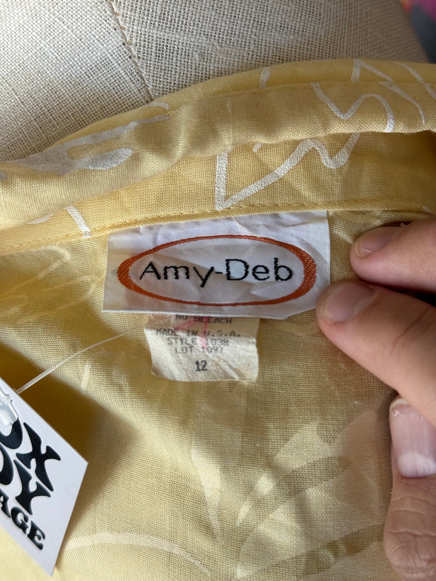 1980s Amy-Deb Hawaiian Dress