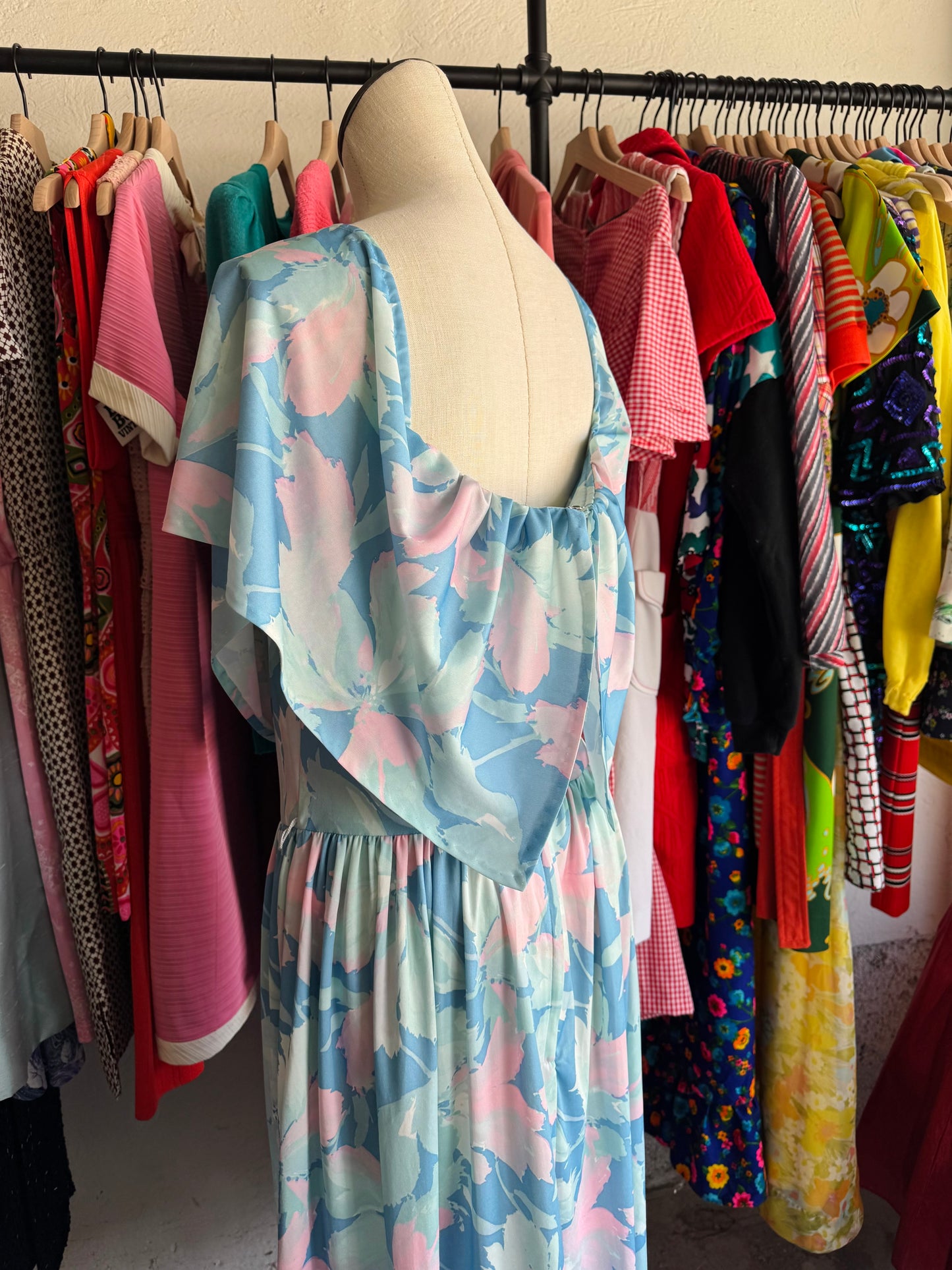 1970s JCPenney Pastel Dress