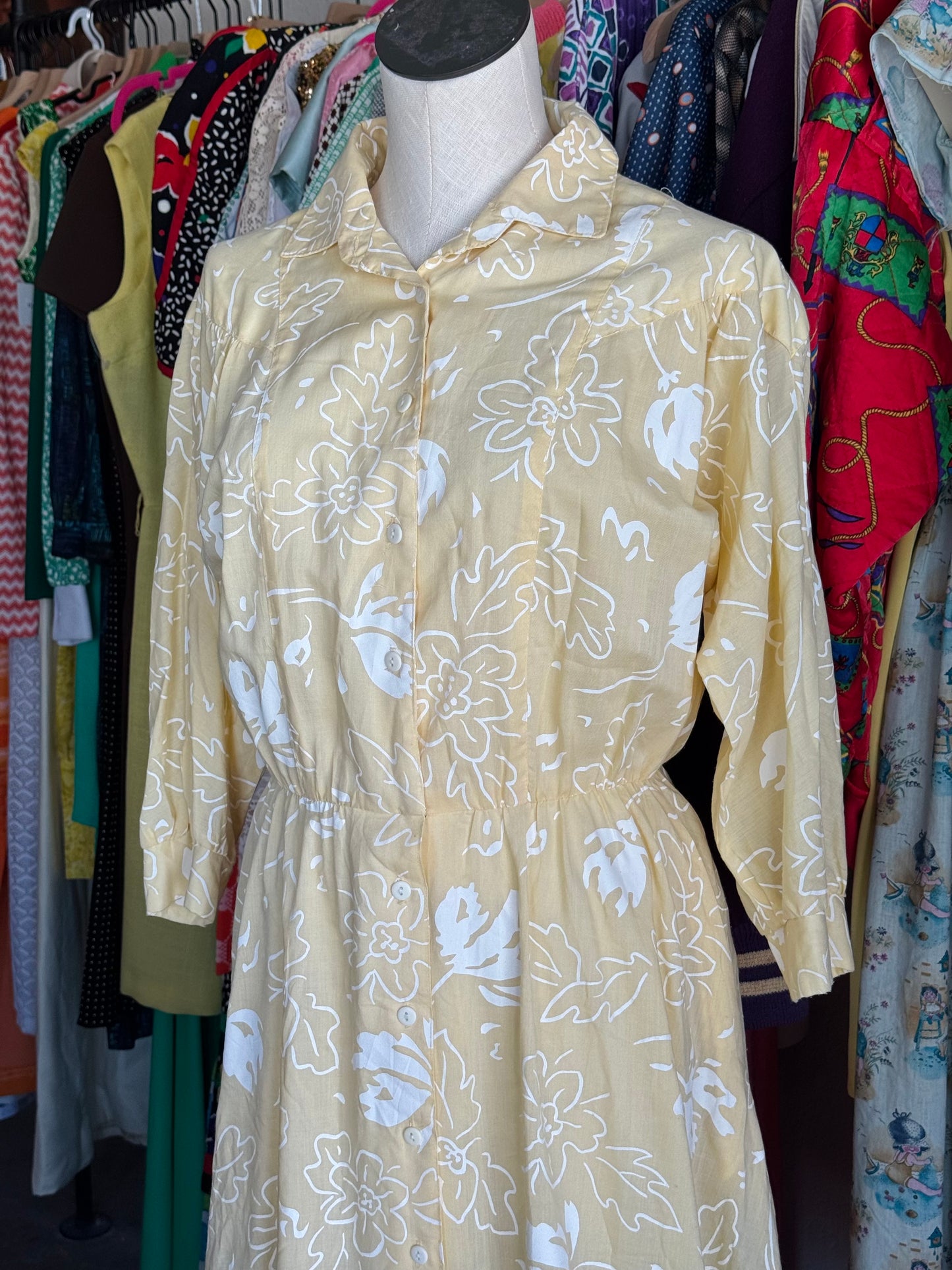1980s Amy-Deb Hawaiian Dress