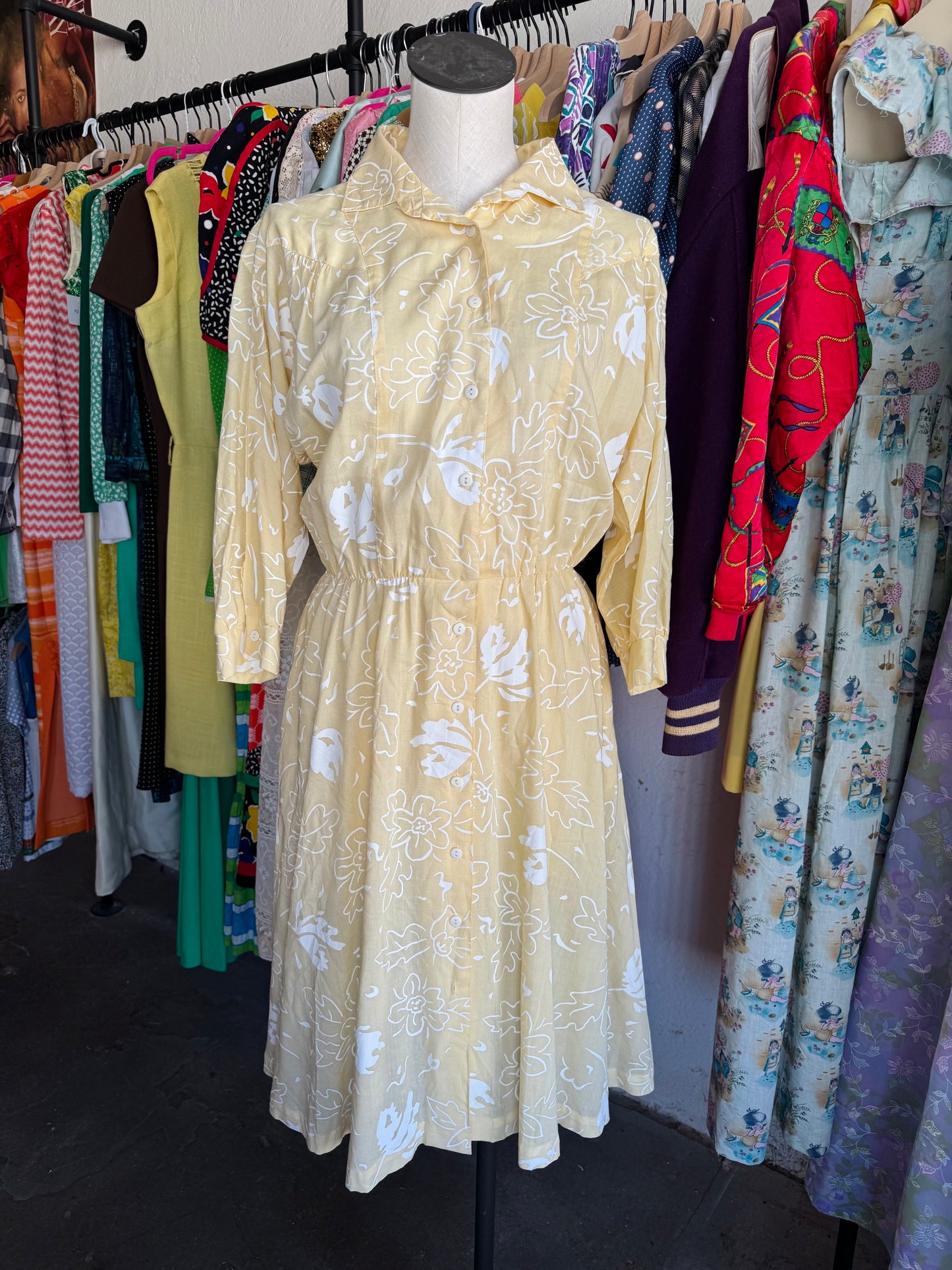 1980s Amy-Deb Hawaiian Dress