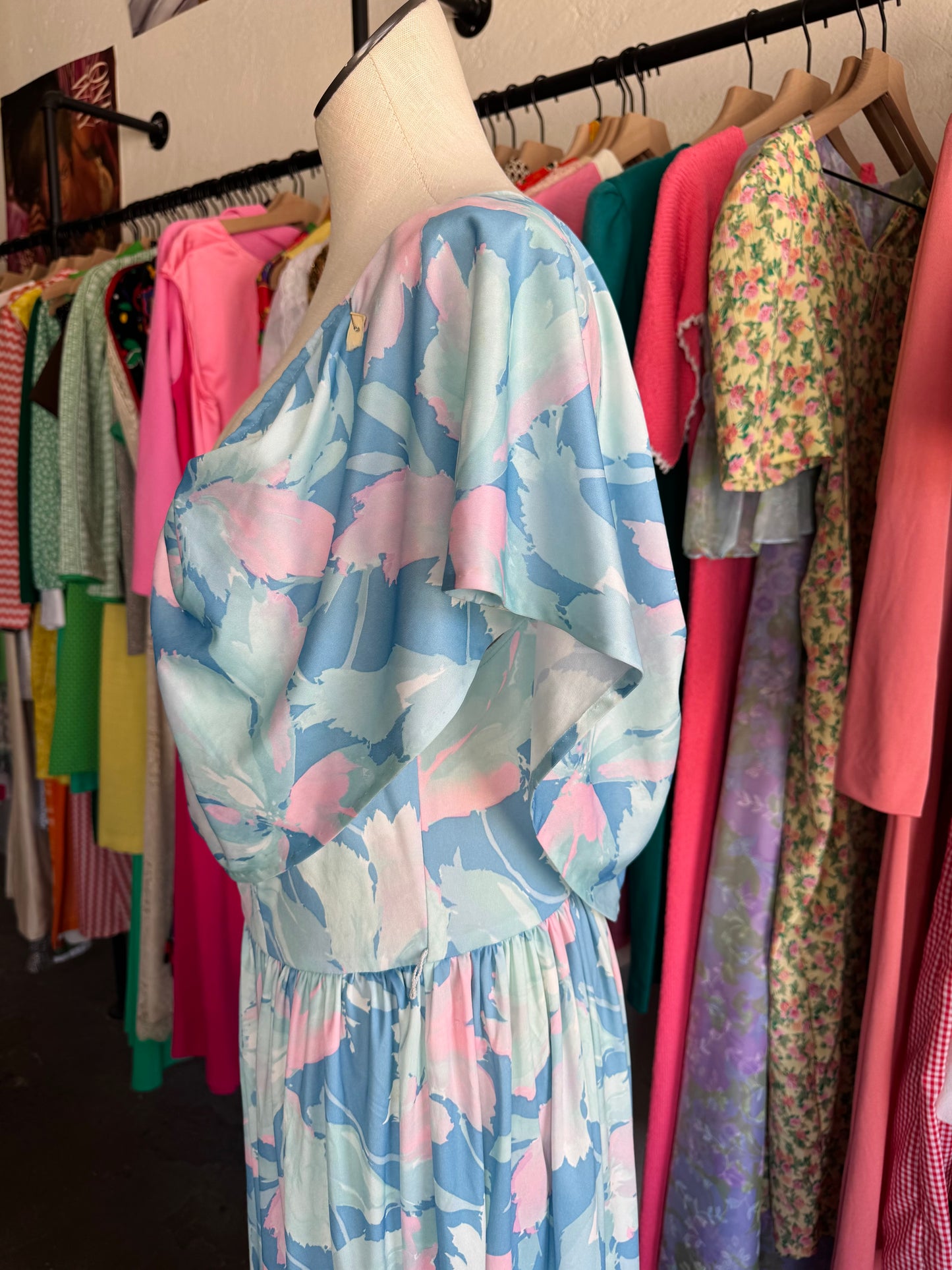1970s JCPenney Pastel Dress