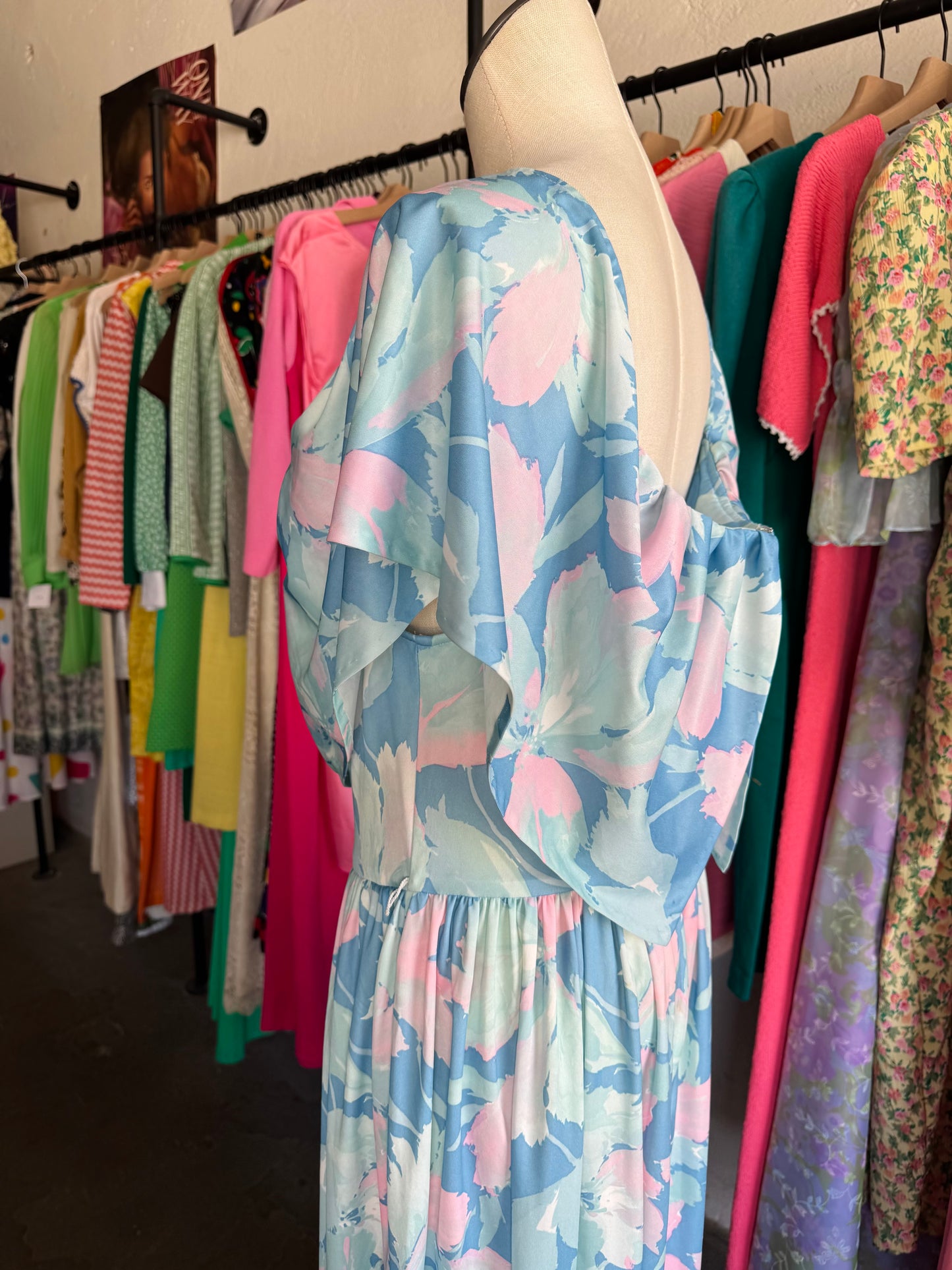 1970s JCPenney Pastel Dress