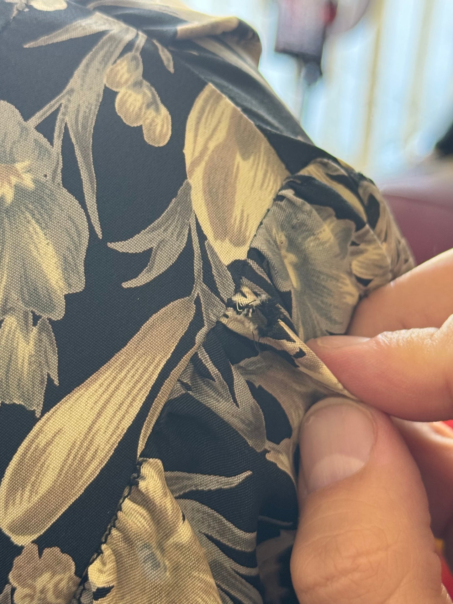 1980s Breli Originals Prairie Collar Dress