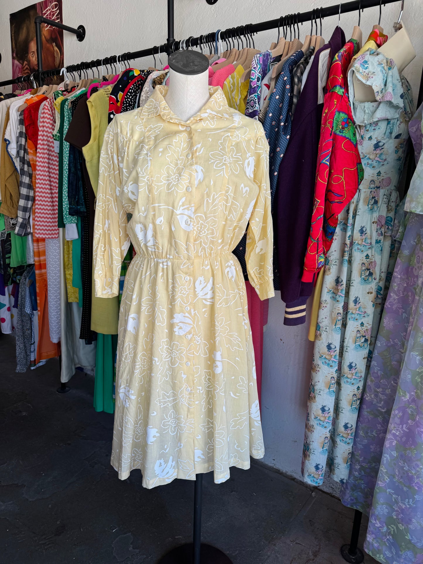 1980s Amy-Deb Hawaiian Dress