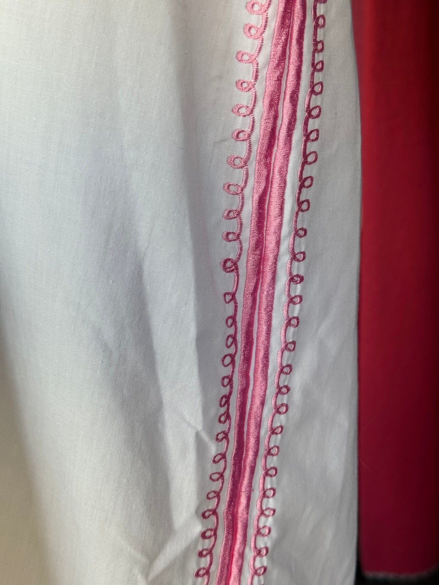 1960s Chuchi Embroidered Maxi Dress