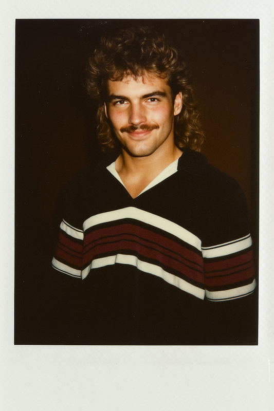 1980s Peter B Black Velour Pullover – Striped V-Collar Vintage Shirt